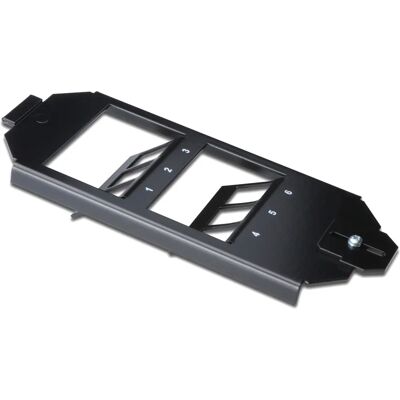 Digitus AN-25178 Wandplatte - Schalterabdeckung - Schwarz Digitus AN-25178 Wandplatte - Schalterabdeckung - Schwarz