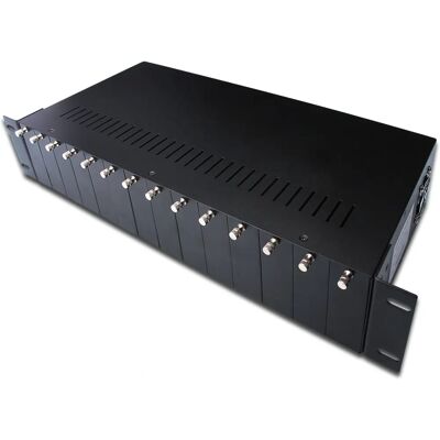 Digitus DN-82000 Netzwerkausrüstung Chassis - 2U, Schwarz Digitus DN-82000 Netzwerkausrüstung Chassis - 2U, Schwarz