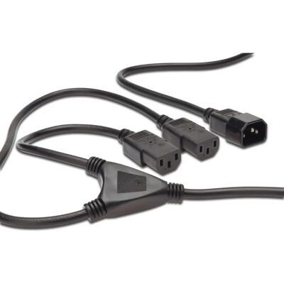 Digitus Netzwerkkabel - IEC C14 auf C13 - 1,7 m - Schwarz Digitus Netzwerkkabel - IEC C14 auf C13 - 1,7 m - Schwarz