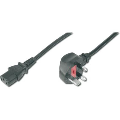 Cavo di alimentazione ASSMANN ELECTRONIC - Spina UK, 1,8m, Nero Cavo di alimentazione ASSMANN ELECTRONIC - Spina UK, 1,8m, Nero