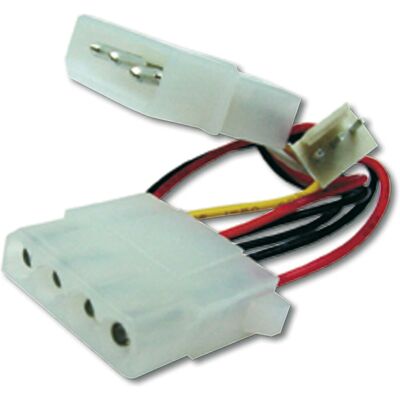 Câble d'alimentation Digitus 0,3 m - Connecteur Molex 4 broches & Ventilateur 3 broches - Publicité Câble d'alimentation Digitus 0,3 m - Connecteur Molex 4 broches & Ventilateur 3 broches - Publicité