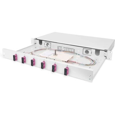 Digitus DN-96320-4 Racktillbehör - 1U, Grå, Stål Digitus DN-96320-4 Racktillbehör - 1U, Grå, Stål