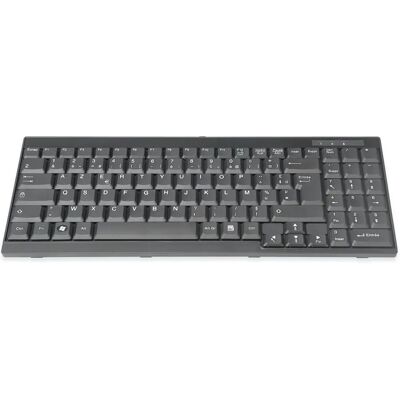 Digitus DS-72000FR Tastatur - AZERTY Schwarz - Tastatur Digitus DS-72000FR Tastatur - AZERTY Schwarz - Tastatur
