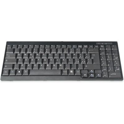 Digitus DS-72000IT Tastatur - Italienisches Layout, Schwarz Digitus DS-72000IT Tastatur - Italienisches Layout, Schwarz