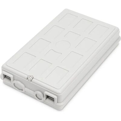 Adattatore fibra ottica Digitus DN-968915 - Esterno, Grigio Adattatore fibra ottica Digitus DN-968915 - Esterno, Grigio