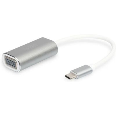 Digitus DA-70837 USB-C zu VGA Adapter - 20cm Weiß Digitus DA-70837 USB-C zu VGA Adapter - 20cm Weiß