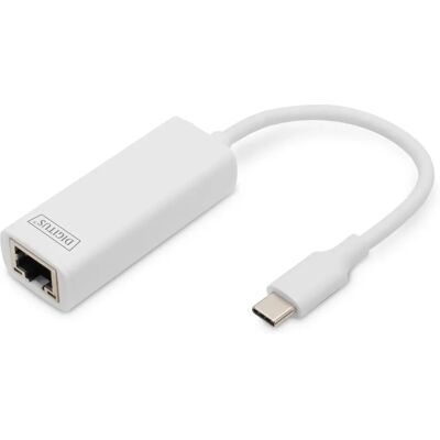 Digitus - DN-3024 Netværksadapter - USB-C, Gigabit Ethernet - Kompakt Digitus - DN-3024 Netværksadapter - USB-C, Gigabit Ethernet - Kompakt