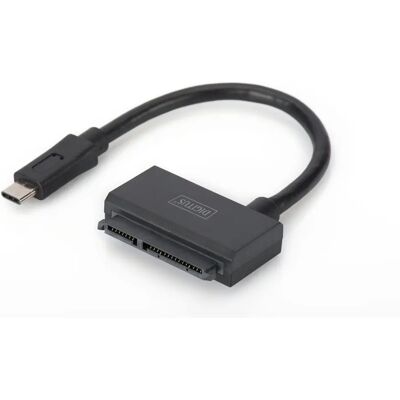 Digitus DA-70327 USB-C SATA-adapter - Svart Digitus DA-70327 USB-C SATA-adapter - Svart