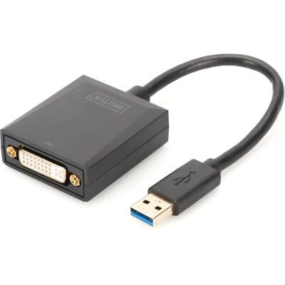 Adaptateur graphique USB Digitus DA-70842 - Noir Adaptateur graphique USB Digitus DA-70842 - Noir