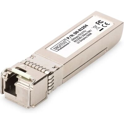 Digitus Professional DN-81204 - Sfp+ Transceiver - 10Gbe Grau Digitus Professional DN-81204 - Sfp+ Transceiver - 10Gbe Grau