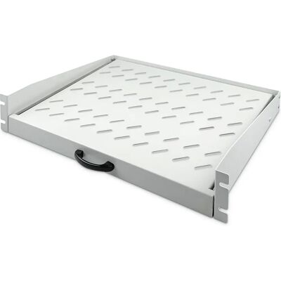 Étagère pour rack Digitus - 2U Gris - Supporte 30 kg Étagère pour rack Digitus - 2U Gris - Supporte 30 kg