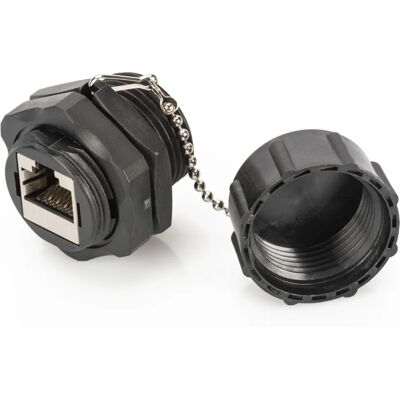 Digitus DN-IND-C6-C Keystone-Modul - Industriell CAT 6 STP - Schwarz Digitus DN-IND-C6-C Keystone-Modul - Industriell CAT 6 STP - Schwarz