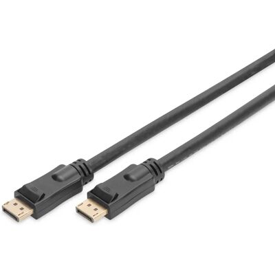 Digitus 10m DisplayPort-Kabel - 4K-Unterstützung - Verriegelt Digitus 10m DisplayPort-Kabel - 4K-Unterstützung - Verriegelt
