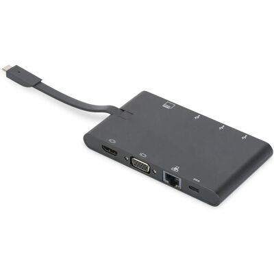 Digitus DA-70865 Laptop Dockingstation - Schwarz Digitus DA-70865 Laptop Dockingstation - Schwarz