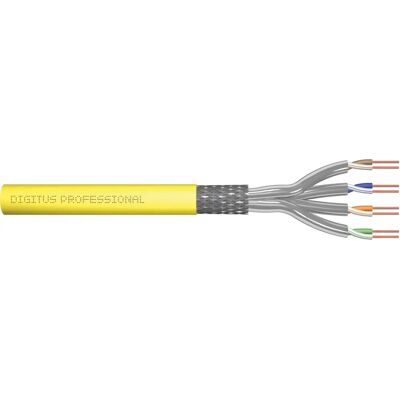 Digitus DK-1744-A-VH-5 Câble réseau Cat7a S/FTP Jaune - 500m Digitus DK-1744-A-VH-5 Câble réseau Cat7a S/FTP Jaune - 500m