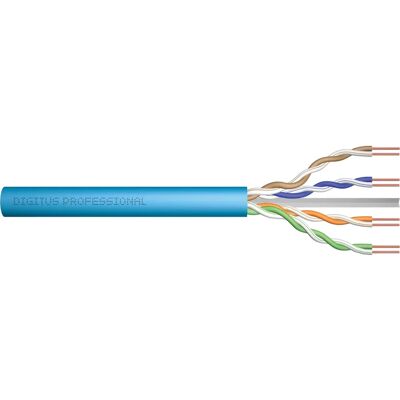 Digitus DK-1614-A-VH-5 Blått Cat6a U/UTP Nettverkskabel Digitus DK-1614-A-VH-5 Blått Cat6a U/UTP Nettverkskabel