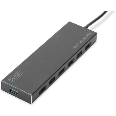 Digitus USB-Hub 7 Ports Grau - USB 3.0 Office Hub Digitus USB-Hub 7 Ports Grau - USB 3.0 Office Hub