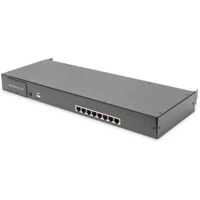 Digitus DS-72216 - Rackmontierbarer KVM-Schalter - 8 Ports Digitus DS-72216 - Rackmontierbarer KVM-Schalter - 8 Ports