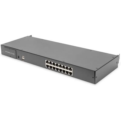 Przełącznik KVM Digitus DS-72217 - 16 portów - Montaż w racku Przełącznik KVM Digitus DS-72217 - 16 portów - Montaż w racku