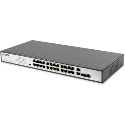 Digitus Značka DN-95343 Síťový Switch - 24 Portů Fast Ethernet PoE Rack Digitus Značka DN-95343 Síťový Switch - 24 Portů Fast Ethernet PoE Rack