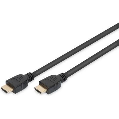 Digitus HDMI Cable - 1m - Ultra High Speed - Black Digitus HDMI Cable - 1m - Ultra High Speed - Black