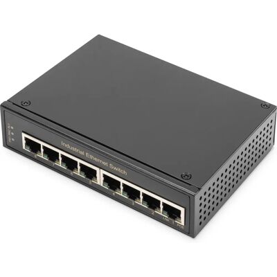 Digitus DN-651108 Gigabit Network Switch - Industrial, 8 Ports Digitus DN-651108 Gigabit Network Switch - Industrial, 8 Ports