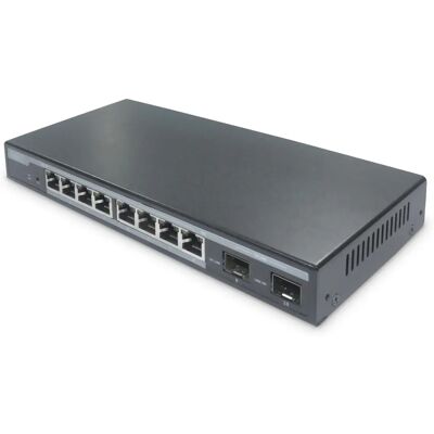 Switch Gigabit géré Digitus DN-95344 - 8 Ports - Noir - Publicité Switch Gigabit géré Digitus DN-95344 - 8 Ports - Noir - Publicité