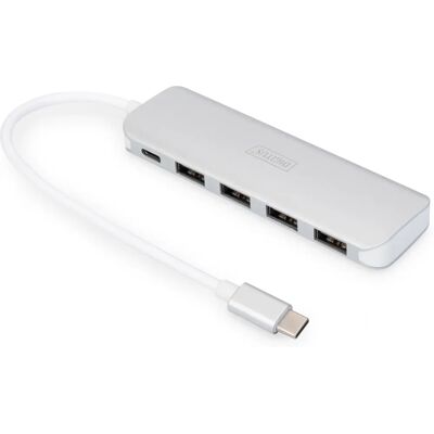 Digitus DA-70242-1 USB-Hub Silber Digitus DA-70242-1 USB-Hub Silber
