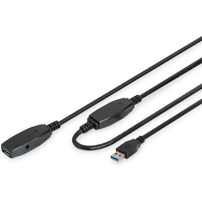 Digitus DA-73106 USB 3.2 Gen 1 Verlängerungskabel - Schwarz Digitus DA-73106 USB 3.2 Gen 1 Verlängerungskabel - Schwarz