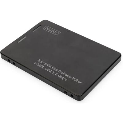 Digitus 2,5" SSD-hölje - M.2/mSATA SATA 3 520MB/s Digitus 2,5" SSD-hölje - M.2/mSATA SATA 3 520MB/s
