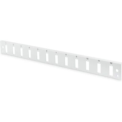 Digitus DN-96201-QL Rack-Zubehör - 1U Glasfaser-Panel, grau Digitus DN-96201-QL Rack-Zubehör - 1U Glasfaser-Panel, grau