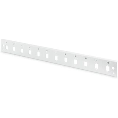 Digitus Panel de raccordement fibre optique - 12x LC, SC, E2000 - Gris - 1U - Publicité Digitus Panel de raccordement fibre optique - 12x LC, SC, E2000 - Gris - 1U - Publicité