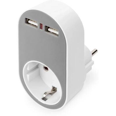 Digitus DA-70617 Netzadapter - 3680 Watt Grau USB-Ladegerät Digitus DA-70617 Netzadapter - 3680 Watt Grau USB-Ladegerät