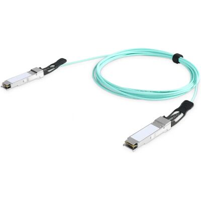 Digitus Modell DN-81313 Aqua QSFP+ 10m Glasfaserkabel - Netzwerkkabel Digitus Modell DN-81313 Aqua QSFP+ 10m Glasfaserkabel - Netzwerkkabel