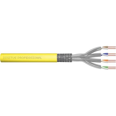 Kabel sieciowy Digitus DK-1743-A-VH-1 Żółty Cat7a S/FTP - 100M Kabel sieciowy Digitus DK-1743-A-VH-1 Żółty Cat7a S/FTP - 100M