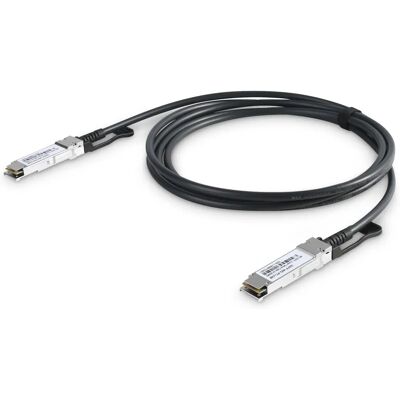 Digitus DN-81307 Glasfaserkabel - 1m, Schwarz, QSFP+ Digitus DN-81307 Glasfaserkabel - 1m, Schwarz, QSFP+