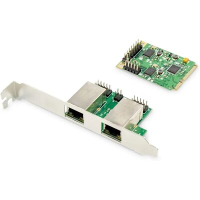 Digitus DN-10134 Netzwerkkarte - Dual Gigabit Ethernet, IEEE Standards Digitus DN-10134 Netzwerkkarte - Dual Gigabit Ethernet, IEEE Standards