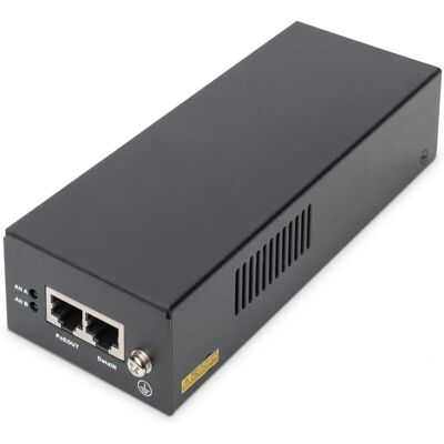 Digitus DN-95109 Προσαρμογέας PoE - 85W - Μαύρο - Gigabit Ethernet - IEEE 802.3bt Digitus DN-95109 Προσαρμογέας PoE - 85W - Μαύρο - Gigabit Ethernet - IEEE 802.3bt