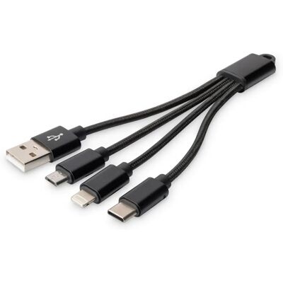 Digitus Modell DB-300160-002-S Fleranvändarkabel - Gränssnittshubb Digitus Modell DB-300160-002-S Fleranvändarkabel - Gränssnittshubb