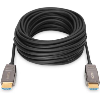 Assmann Electronic HDMI-Kabel 10m - Hochgeschwindigkeits UHD - Schwarz Assmann Electronic HDMI-Kabel 10m - Hochgeschwindigkeits UHD - Schwarz