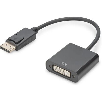 Digitus Mini DisplayPort zu DVI Adapter - Schwarz - Video Kabeladapter Digitus Mini DisplayPort zu DVI Adapter - Schwarz - Video Kabeladapter