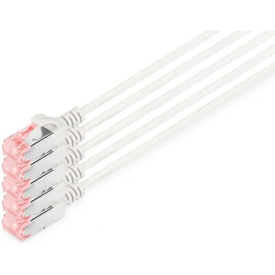 Câble de raccordement Digitus Cat6 U/FTP gris 7m Câble de raccordement Digitus Cat6 U/FTP gris 7m