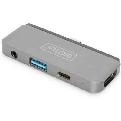 Digitus DA-70893 universelle USB-C Dock - 4K HDMI - 4 Anschlüsse Digitus DA-70893 universelle USB-C Dock - 4K HDMI - 4 Anschlüsse
