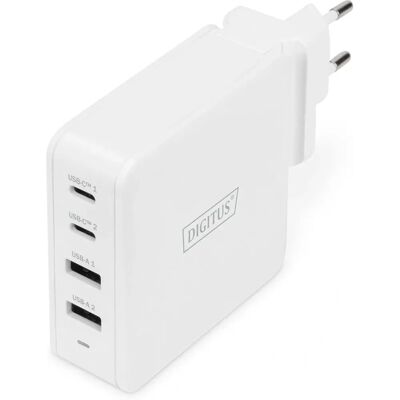 Digitus DA-10197 - 2X Usb-A / 2X Usb-C - 100 Watt Ladegerät Digitus DA-10197 - 2X Usb-A / 2X Usb-C - 100 Watt Ladegerät