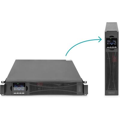 Digitus DN-170093 Fuente de alimentación ininterrumpida - Online 1.5kVA, 8 enchufes Digitus DN-170093 Fuente de alimentación ininterrumpida - Online 1.5kVA, 8 enchufes