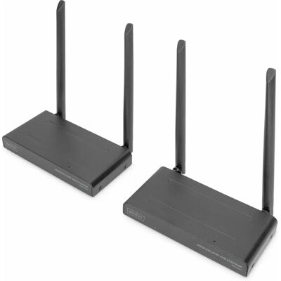 Digitus DS-55321 KVM extender - Wireless HDMI 200m - Black Digitus DS-55321 KVM extender - Wireless HDMI 200m - Black
