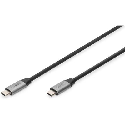 Cavo USB-C Digitus - 1m - Nero - USB 3.2 Gen 1 Cavo USB-C Digitus - 1m - Nero - USB 3.2 Gen 1