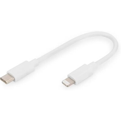 Digitus DB-600109-001-W Weißes Lightning-Kabel - Lightning Cable Digitus DB-600109-001-W Weißes Lightning-Kabel - Lightning Cable
