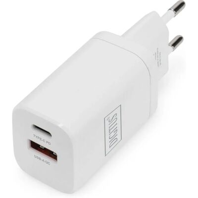 Digitus DA-10062 Vit Kompakt USB-laddare - Smartphone, Surfplatta Digitus DA-10062 Vit Kompakt USB-laddare - Smartphone, Surfplatta