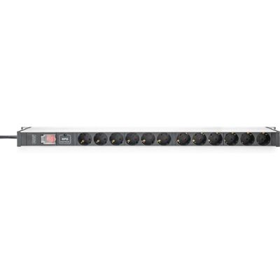 Digitus - DN-95435 - 12 prises - 1U - PDU - Publicité Digitus - DN-95435 - 12 prises - 1U - PDU - Publicité